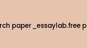 Cheap-research-paper_essaylab.free-paper-writer.us Coupon Codes
