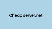 Cheap-server.net Coupon Codes
