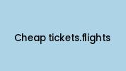 Cheap-tickets.flights Coupon Codes