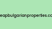 Cheapbulgarianproperties.co.uk Coupon Codes