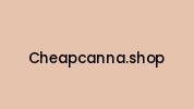 Cheapcanna.shop Coupon Codes