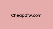Cheapdfw.com Coupon Codes