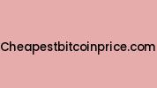 Cheapestbitcoinprice.com Coupon Codes