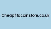 Cheapfifacoinstore.co.uk Coupon Codes
