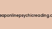 Cheaponlinepsychicreading.com Coupon Codes