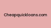 Cheapquickloans.com Coupon Codes