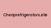 Cheaprefrigerators.site Coupon Codes