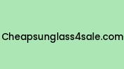 Cheapsunglass4sale.com Coupon Codes