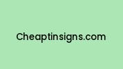 Cheaptinsigns.com Coupon Codes