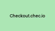 Checkout.chec.io Coupon Codes