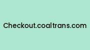 Checkout.coaltrans.com Coupon Codes