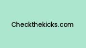 Checkthekicks.com Coupon Codes