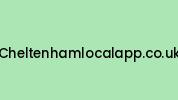 Cheltenhamlocalapp.co.uk Coupon Codes