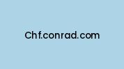 Chf.conrad.com Coupon Codes