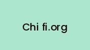 Chi-fi.org Coupon Codes