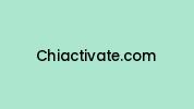 Chiactivate.com Coupon Codes
