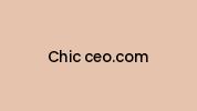 Chic-ceo.com Coupon Codes