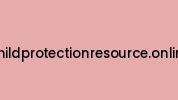 Childprotectionresource.online Coupon Codes