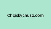 Choiskycnusa.com Coupon Codes