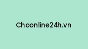 Choonline24h.vn Coupon Codes