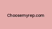 Choosemyrep.com Coupon Codes
