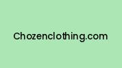 Chozenclothing.com Coupon Codes