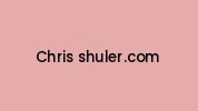 Chris-shuler.com Coupon Codes