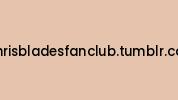 Chrisbladesfanclub.tumblr.com Coupon Codes