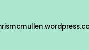Chrismcmullen.wordpress.com Coupon Codes