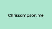 Chrissampson.me Coupon Codes