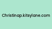 Christinap.kitsylane.com Coupon Codes