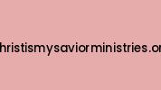 Christismysaviorministries.org Coupon Codes