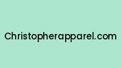 Christopherapparel.com Coupon Codes