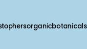Christophersorganicbotanicals.com Coupon Codes