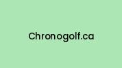 Chronogolf.ca Coupon Codes