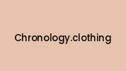 Chronology.clothing Coupon Codes