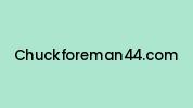 Chuckforeman44.com Coupon Codes