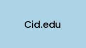 Cid.edu Coupon Codes