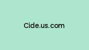 Cide.us.com Coupon Codes