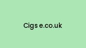 Cigs-e.co.uk Coupon Codes