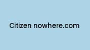 Citizen-nowhere.com Coupon Codes