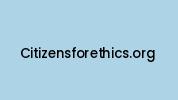 Citizensforethics.org Coupon Codes