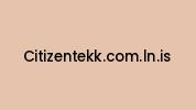Citizentekk.com.ln.is Coupon Codes