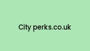 City-perks.co.uk Coupon Codes