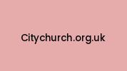Citychurch.org.uk Coupon Codes