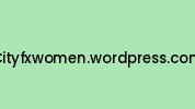 Cityfxwomen.wordpress.com Coupon Codes
