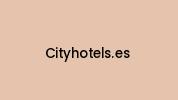 Cityhotels.es Coupon Codes