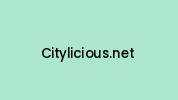 Citylicious.net Coupon Codes