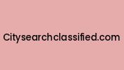 Citysearchclassified.com Coupon Codes