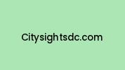 Citysightsdc.com Coupon Codes